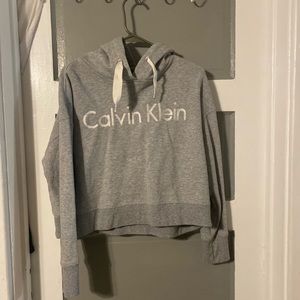Calvin Klein, grey pullover 
Size: M 
$10